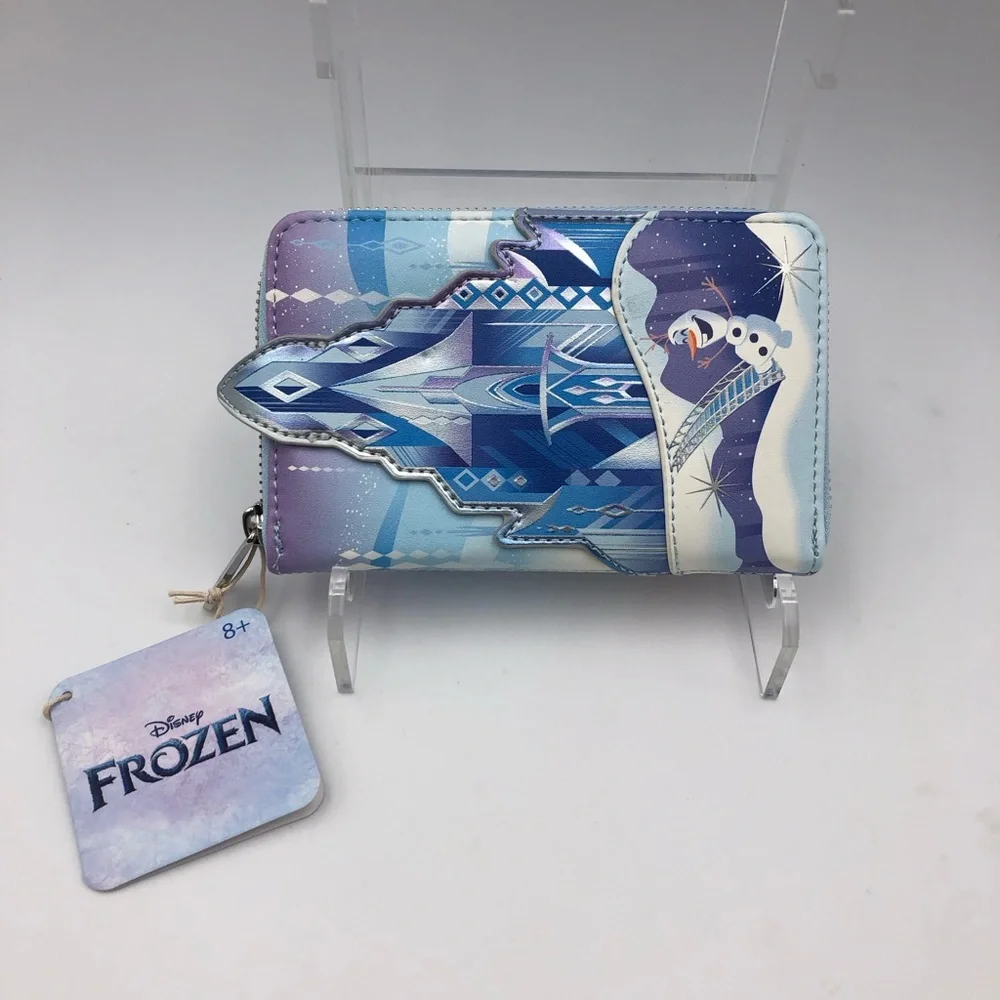 Loungefly Disney Frozen Elsa Ice Castle Zip-Around Wallet